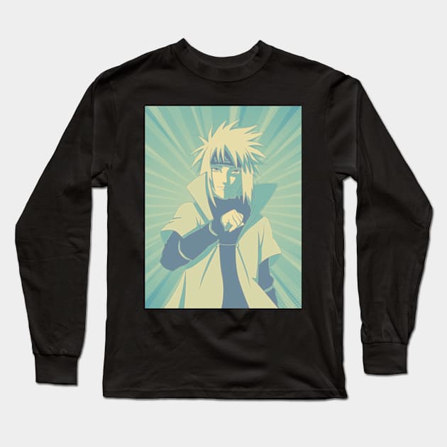 minato Long Sleeve T-Shirt by DinoZard